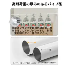 取り付け不要の窓用カーテンセット【透光性シアー・ホワイト・小窓用】