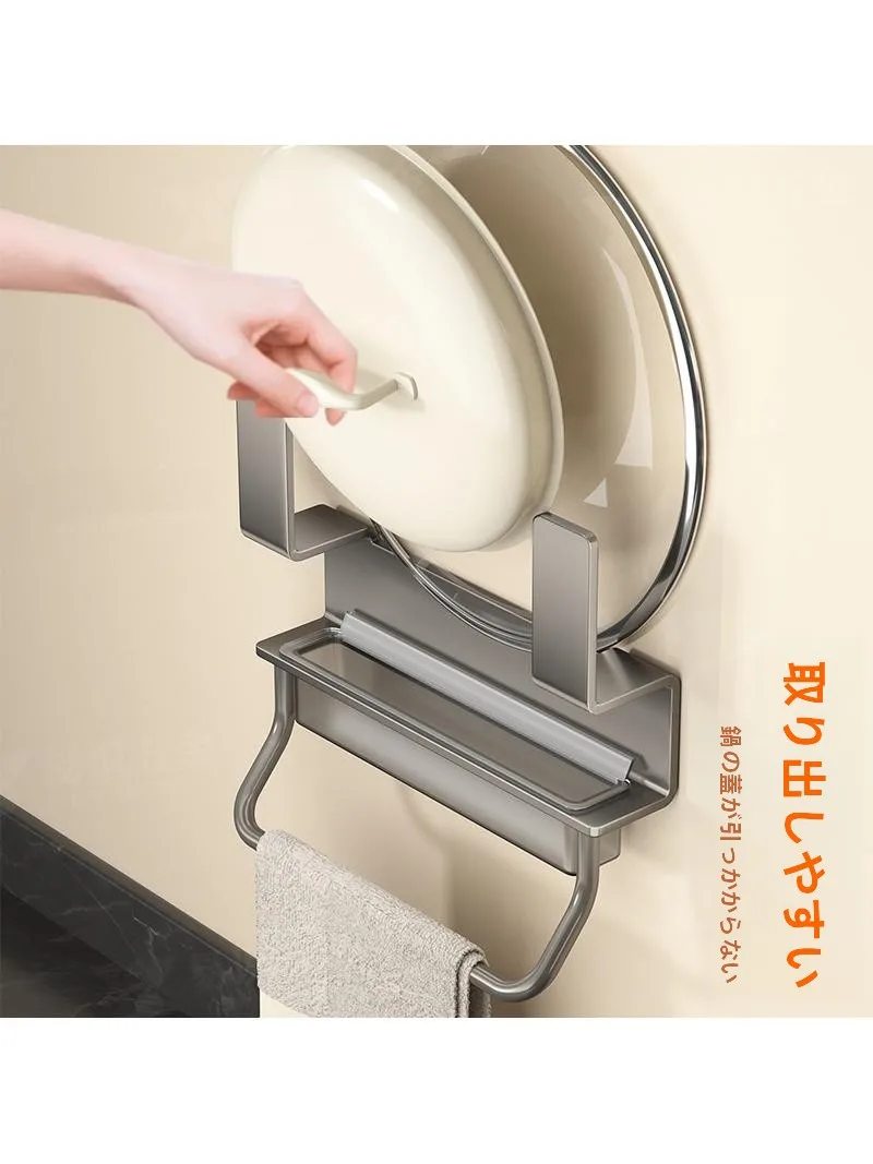 壁掛け鍋蓋ラック：キャンプキッチン用品収納の効率性と実用性を徹底解説