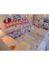 かわいいキャラクターの自動販売機デザイン 壁掛け装飾布【寝室用・背景布・インテリア】