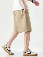 軽くて快適なコットン製カジュアルショートパンツ【男性用・斜め織り・夏用・透湿性】（セットアップ対応）