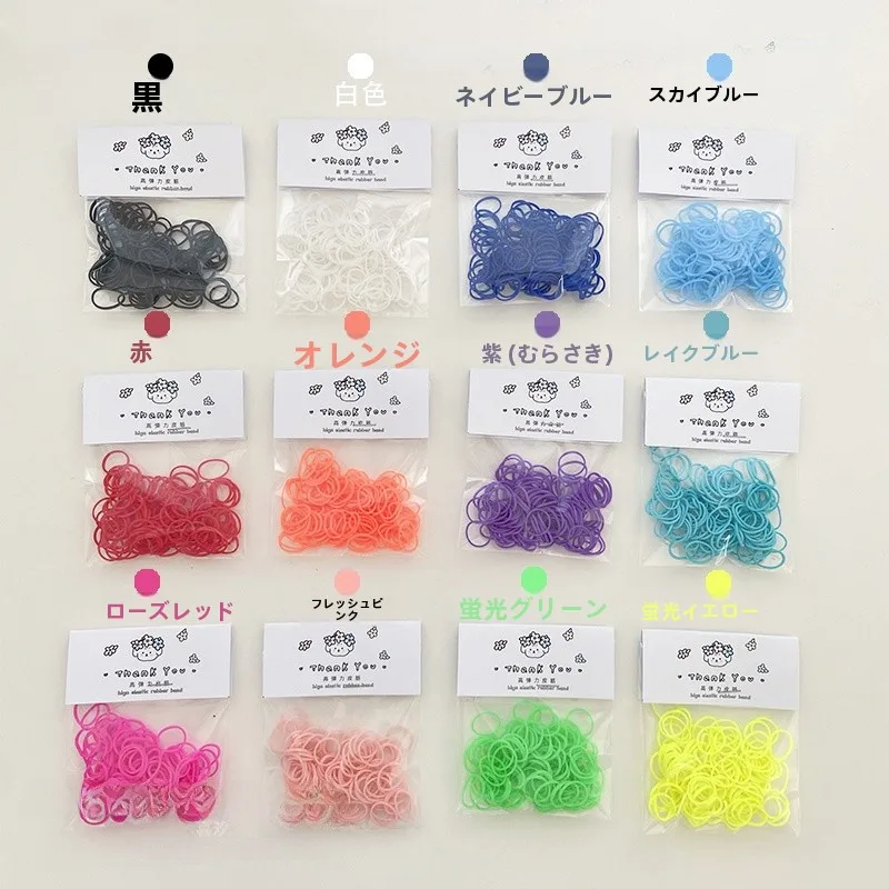 ペット用ミニヘアゴム：マルチーズ・ヨークシャー向けの損傷しにくい編み込みスタイル