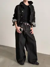 デニムジャケット レディース 生デニム アメカジ ヴィンテージ ボクシーシルエット 秋 春 着回し 「VERY FEWEST」