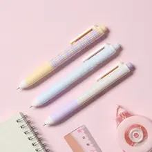 中性ペン【ショートタイプ・黒・ボールポイント・速乾付き・学用筆記具】