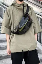 メンズチェストバッグ潮ブランド個性 クロスボディバッグ