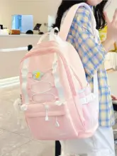 薄荷グリーンのリュックサック【カジュアル・大容量・女子用】