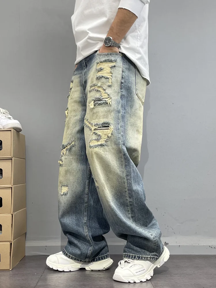 ダメージジーンズに色落ちが気になるなら、このウォッシュ加工のレトロデニムが救う！