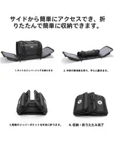 汎用バイクリアシートバッグ【ライディング用・収納力抜群】