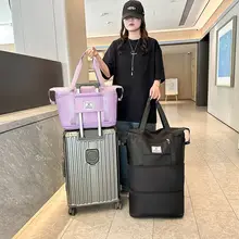 牛津布製 超大容量リュックサック【旅行用・多機能・肩掛け・入院・衣類収納】