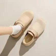 厚底のバックバンドサンダル【春用・全包デザイン・極上の柔らかさ】