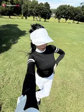 SWAN LOVE GOLF レディース ゴルフ帽子【レース素材・空きトップ・日焼け対策・調整可能・リボン付き】