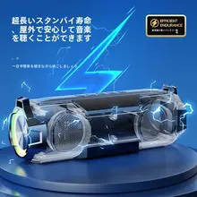 大音量Bluetoothスピーカー【無線・小型・低音強化・USBポート対応】