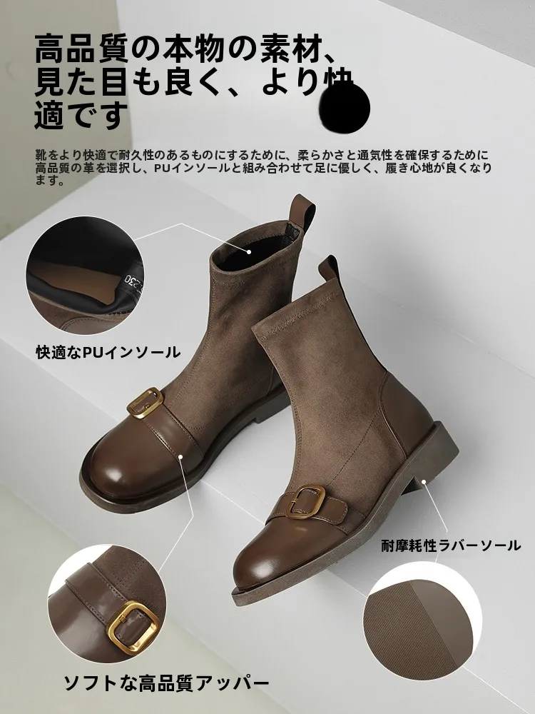 80年代ファッションアイテムとしてのレディースシンプルブーツ：Daphneの厚みと柔らかさの実用性