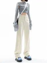 175 背の高い超ロング ジーンズ 女性 2025 新しいスタイル