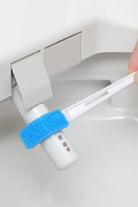 トイレ用電動洗浄ブラシ【隙間清掃・コンパクトデザイン】