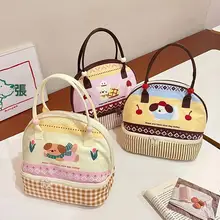 ランチバッグ 保冷保温 アルミ内装 厚手 おしゃれ 通勤 オフィス 弁当持ち運び