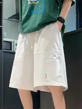 夏用工装ショートパンツ【薄手・カジュアル・ゆったり・ストレートシルエット】