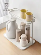 Lazy Corner 角落用カップラック【水切り機能付き・テーブル収納・ティーラック】