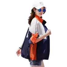 夏用 レディース UVカットジャケット【軽量・透湿・ルーズフィット】