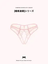 セクシーなレース透視Tバックパンティ【低ウエスト・誘惑的デザイン】
