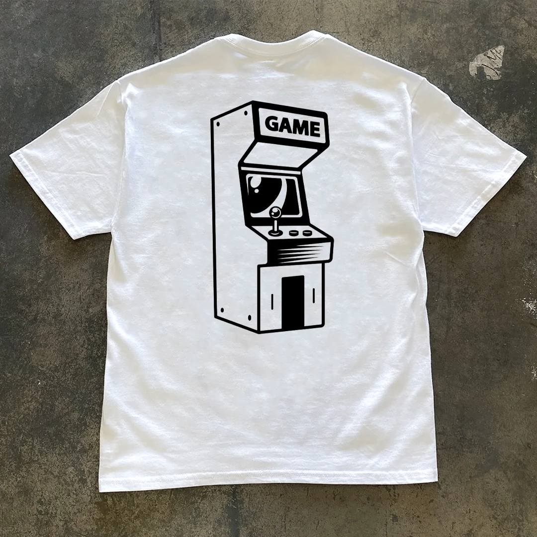 夏のゲームフェスにぴったりなオリジナルデザイン半袖Tシャツ