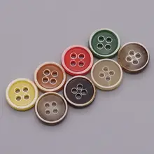 カラフルバーニングエッジ尿素 ボタン ハイエンドシャツカーディガン