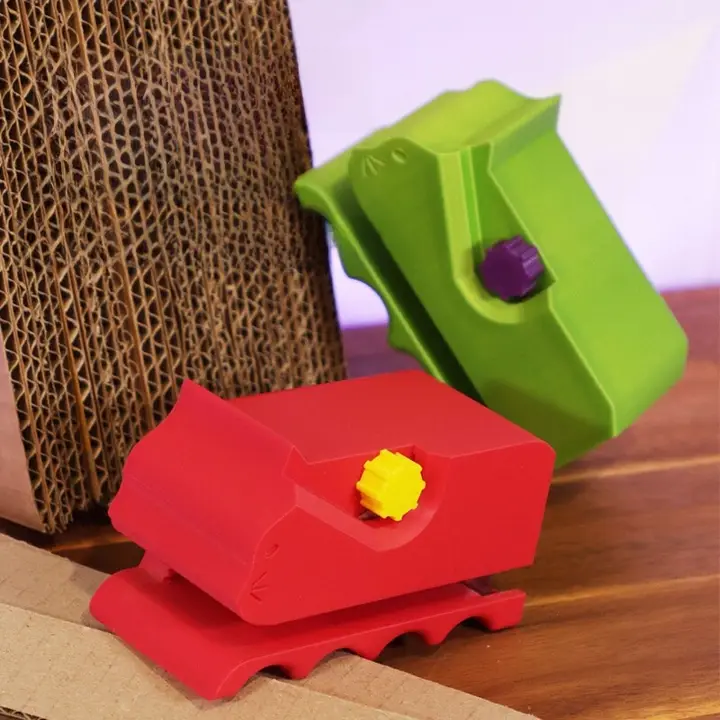 hipidog 段ボールカッター 猫の爪とぎ 自作 DIY 工作 便利ツール 3Dプリント 紙 剥離