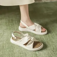 軽やかで快適なフラットサンダル【春用・女性用・カジュアル・ビーチシューズ】