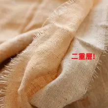 高品質リネン混紡ダブルフェイス生地【幅2.8m・ベッド用品用・カバーに最適】