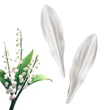 スズランデザインのシリコン製ケーキデコレーション型【DIY用・お菓子作り用】