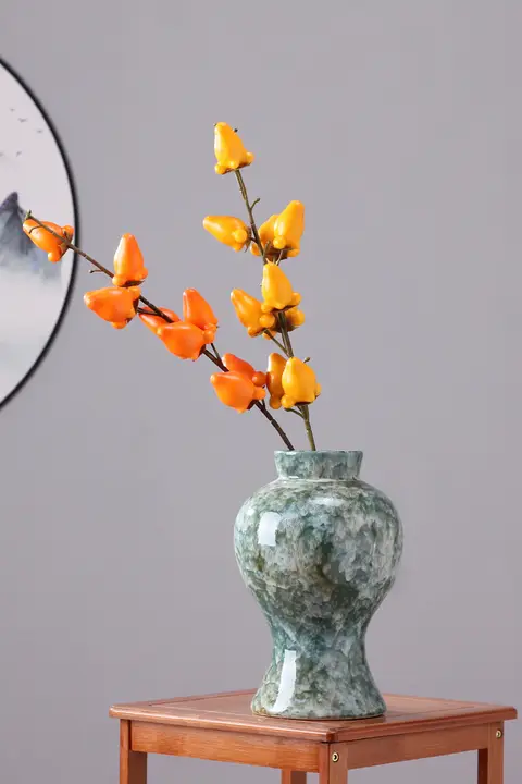 永悦 高級感ある黄金果造花【客間用・インテリア装飾・新年】