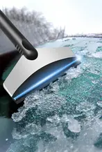 車用雪かきスコップ【ウィンドウクリーナー・ガラスを傷めない・冬季用】