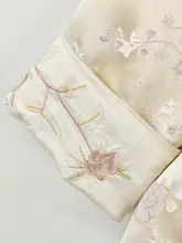 新中式デザインの盤扣ジャケット【春用・フラワー織り・ゆったりフィット】