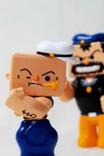 ポパイのフィギュア【限定版・アートトイ・デザインフィギュア・高さ約25センチ】