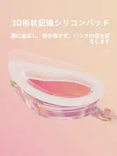 PULASSI 女性用 近視対応防曇水泳ゴーグル【白色・花柄・高透明度】
