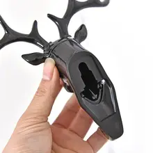 鹿の角デザインの壁掛けフック【おしゃれなインテリア・鍵や小物収納用】