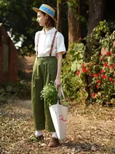 ECRU SOLI バルーンパンツ【春夏・2色展開・ゆったりデザイン】