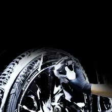耐久性のあるブラック洗車スポンジ【自動車用クリーニングツール】