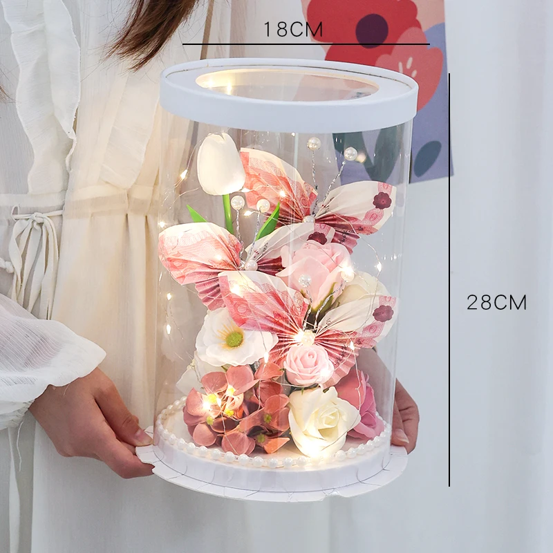記念日向け DIY 蝶の造花ギフトボックス：自分でも簡単に作れる手作りプレゼントの実用性と使い方