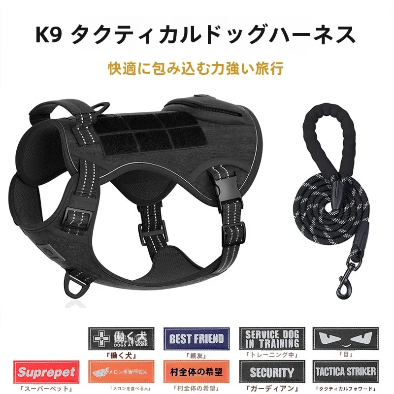 犬のお散歩グッズをコスパ良く揃える方法　タクティカルハーネスの選び方徹底解説