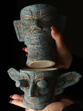 レトロデザインの陶器花瓶【テーブル用・乾燥花対応・高級感】