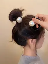 ヘアゴム レディース パール ヴィンテージ ヘアアクセサリー インスタ映え お団子ヘア