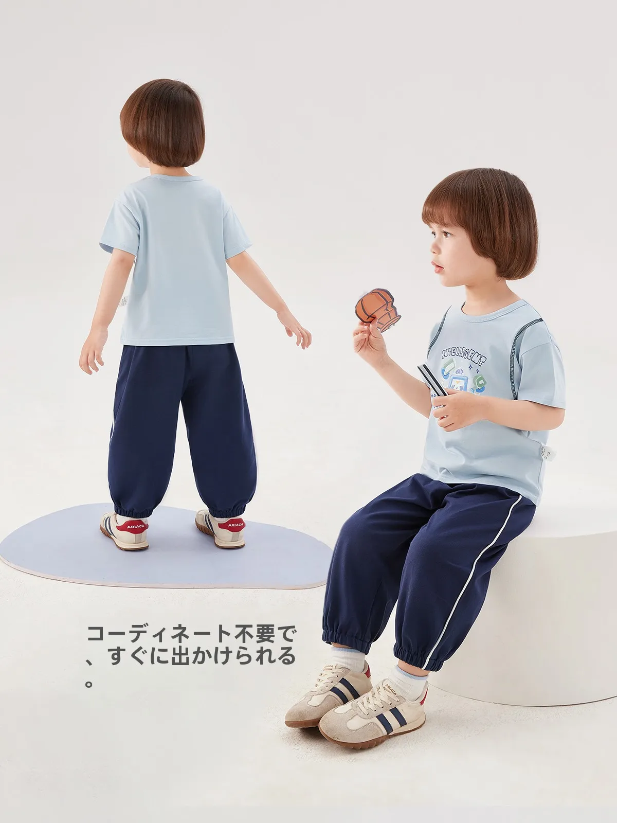 1歳の寝るときにおすすめのキッズ スエット：jellybaby 柔盾シリーズの着心地と機能性