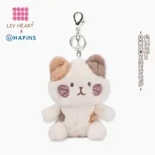 三毛猫デザインの可愛いカップル用マスコット【ギフトに最適】