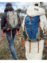 五角星の防水登山リュックサック【男女兼用・旅行・ハイキング用】