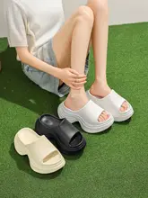 厚底一字型スリッパ【女性用・夏用・高出力デザイン・履きやすい】