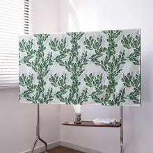 テレビカバー 蔓柄 植物柄 ナチュラル 爽やか 防塵 ホコリよけ