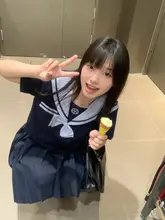 夏用JK水着風セーラー服【半袖・女性用・学校制服】（セットアップ対応）