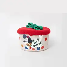 可愛いラブラドール風の収納バスケット【ふた付�き・化粧品・お菓子入れ・藤製】