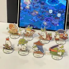アクリル製ラディッシュキャラクタープレート【ゲーム関連・可愛いデザイン】