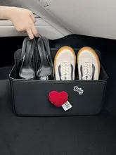 車載用シューズボックス【可愛いキャラクター・助手席用・収納便利】